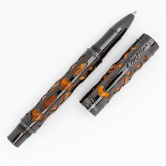 עט רולר Conklin Endura Deco Crest - כתום Orange