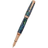 עט נובע Monteverde Invincia Deluxe Abalone - זהב ורוד Rosegold *מהדורה מוגבלת*