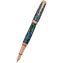 עט נובע Monteverde Invincia Deluxe Abalone - זהב ורוד Rosegold *מהדורה מוגבלת*