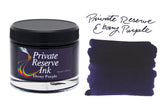 דיו Private Reserve סגול Ebony Purple בקבוק 60ml