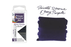 דיו Private Reserve סגול Ebony Purple מחסניות
