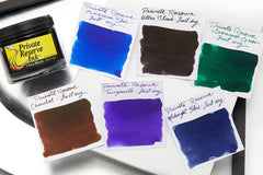 דיו Private Reserve כחול חצות Midnight Blue (ייבוש מהיר) בקבוק 60ml