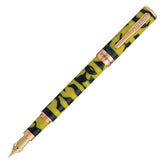 עט נובע Conklin Stylograph Mosaic - צהוב/כחול Yellow/Blue