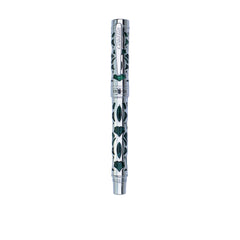 Conklin Endura Deco Crest Forest Green Chrome עט נובע סגור
