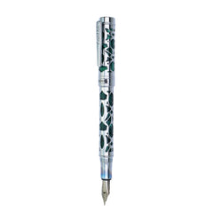 Conklin Endura Deco Crest Forest Green Chrome עט נובע