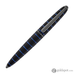 עט נובע Diplomat Elox - שחור וכחול טבעתי Ring Black & Blue
