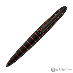 עט נובע Diplomat Elox - שחור וכתום בטבעות Ring Black & Orange