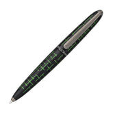 עט כדורי Diplomat Elox Matrix - שחור/ירוק Ring Black/Green