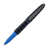 עט רולר Diplomat Elox - טבעת שחור/כחול Ring Black/Blue