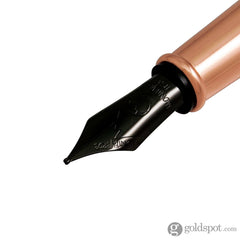 עט נובע Monteverde Impressa - שחור עם גימור רוז גולד Black with Rose Gold Trim