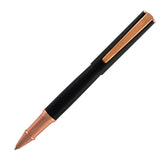 עט רולר Monteverde Impressa - שחור Black with Rose Gold Trim