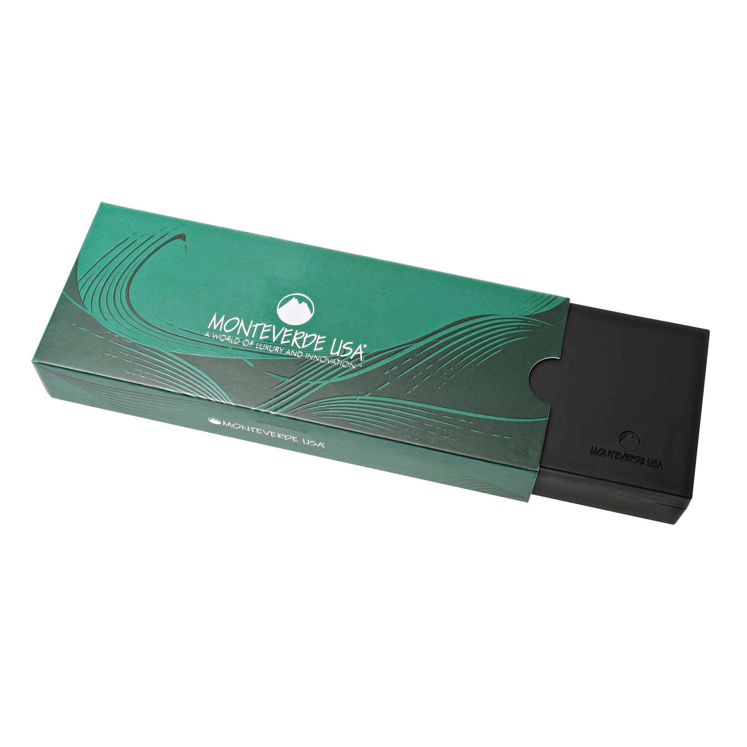 עט כדורי Monteverde USA Ritma Anodized - שחור Black