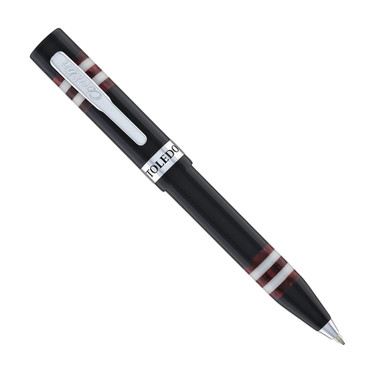 עט כדורי Conklin Toledo - בורגונדי Burgundy