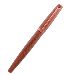 עט רולר Diplomat Viper Guilloche - חום Brown