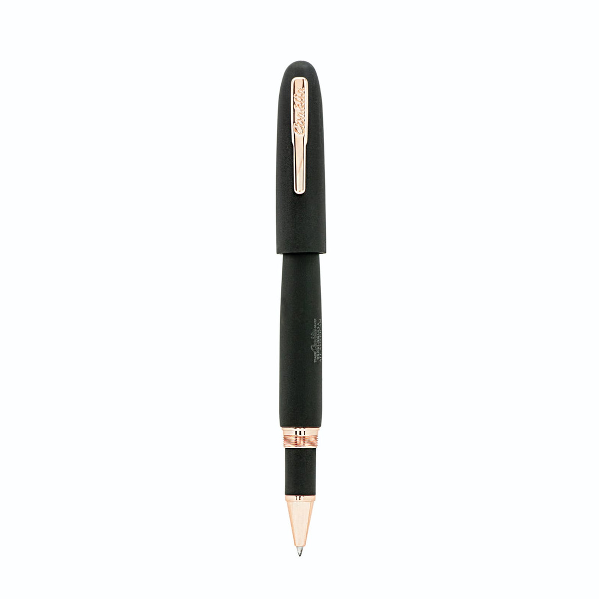 עט רולר Conklin All American Black Matt Rosegold Limited edition Rollerball