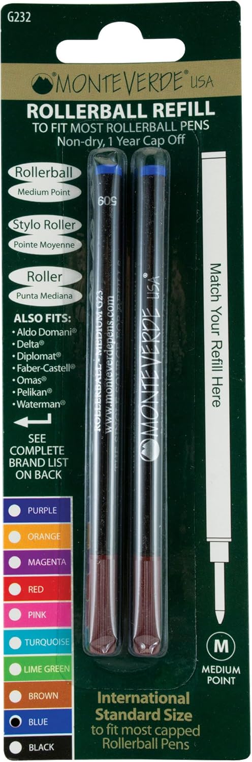 מילוי לעט רולר Monteverde Medium אוניברסלי