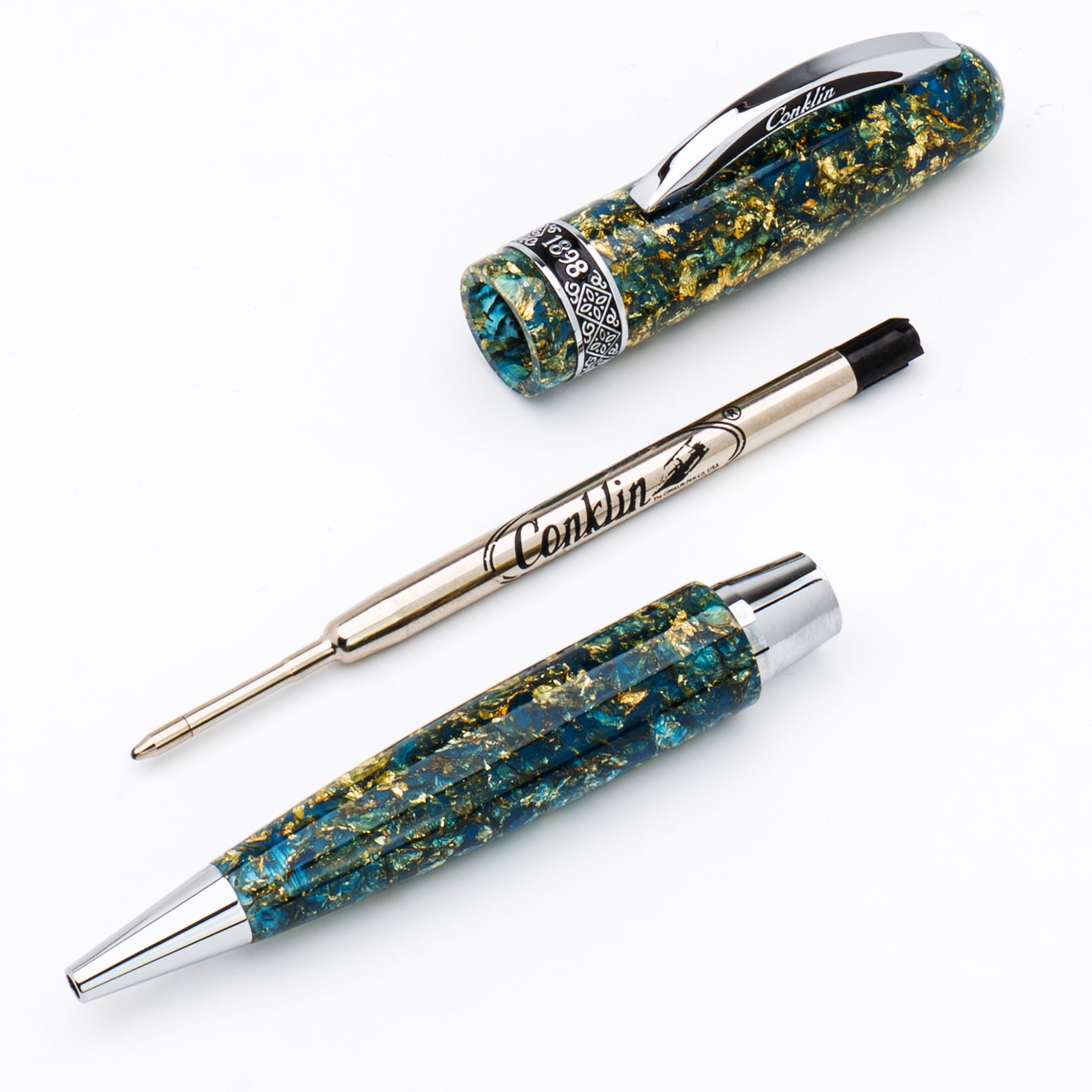 עט כדורי Conklin Solaris - Blue - תמונה 8