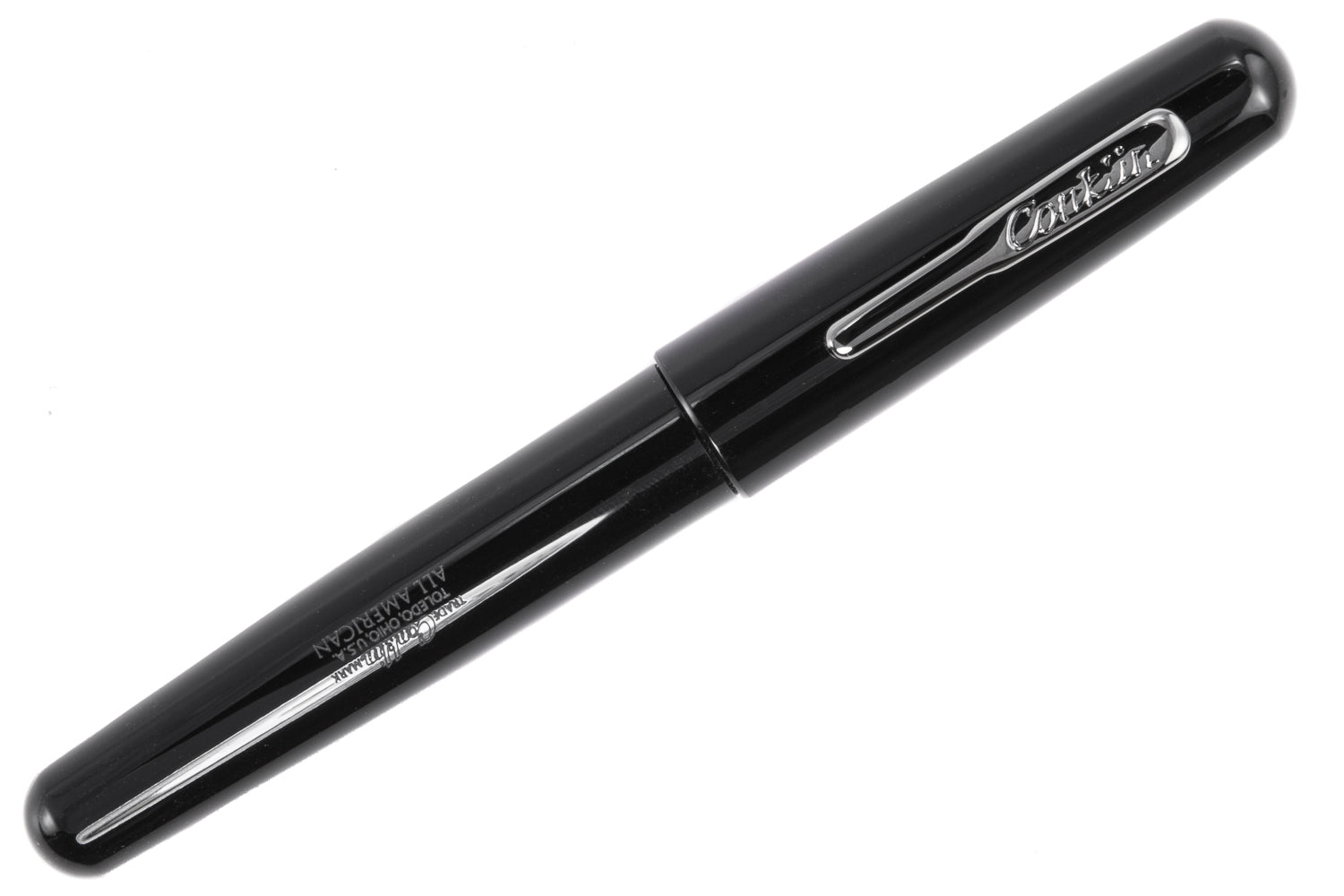 עט נובע Conklin All American - שחור Raven Black