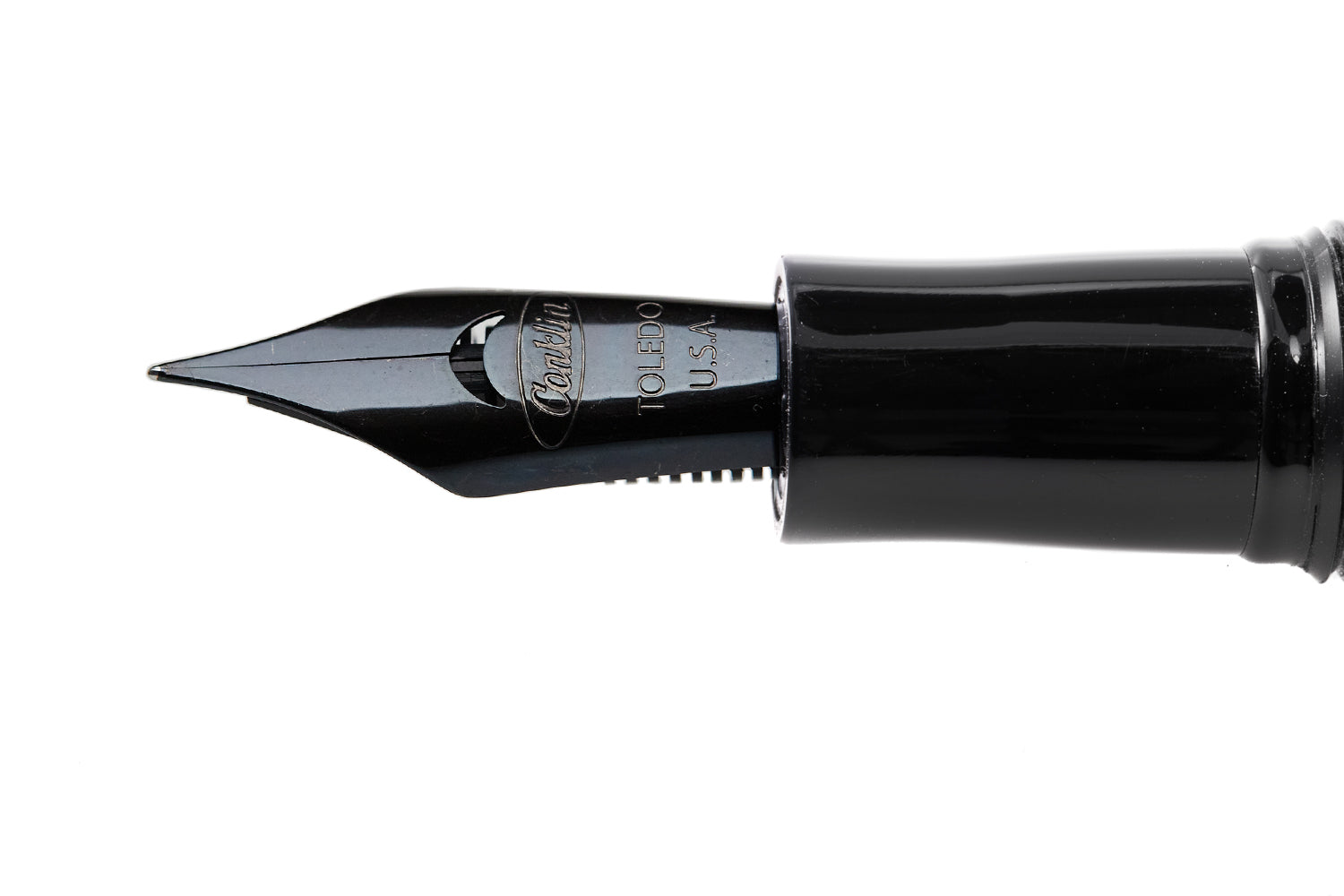 עט נובע Conklin All American - שחור Raven Black