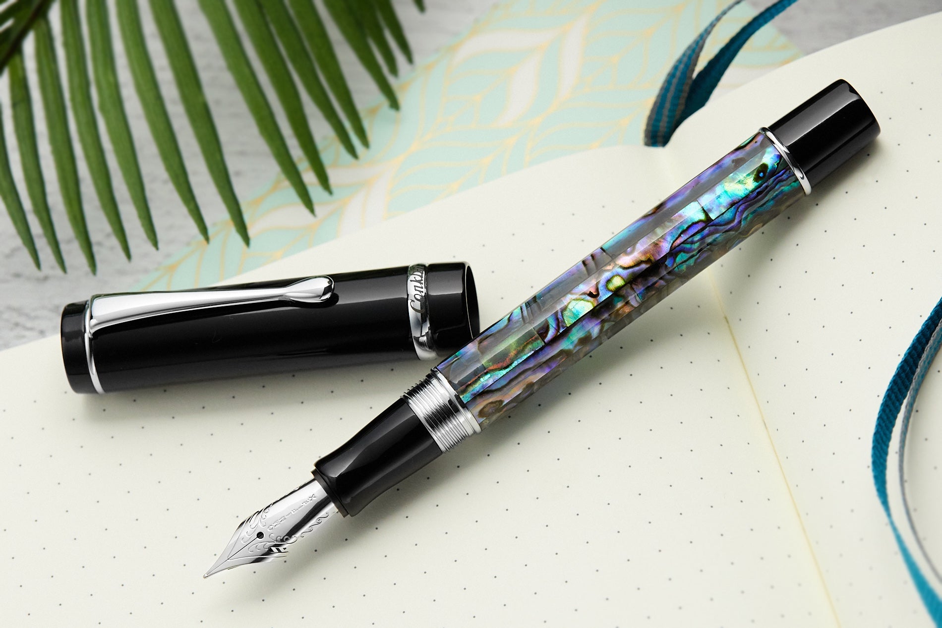 עט נובע Conklin Duragraph - לילות אבלון Abalone Nights