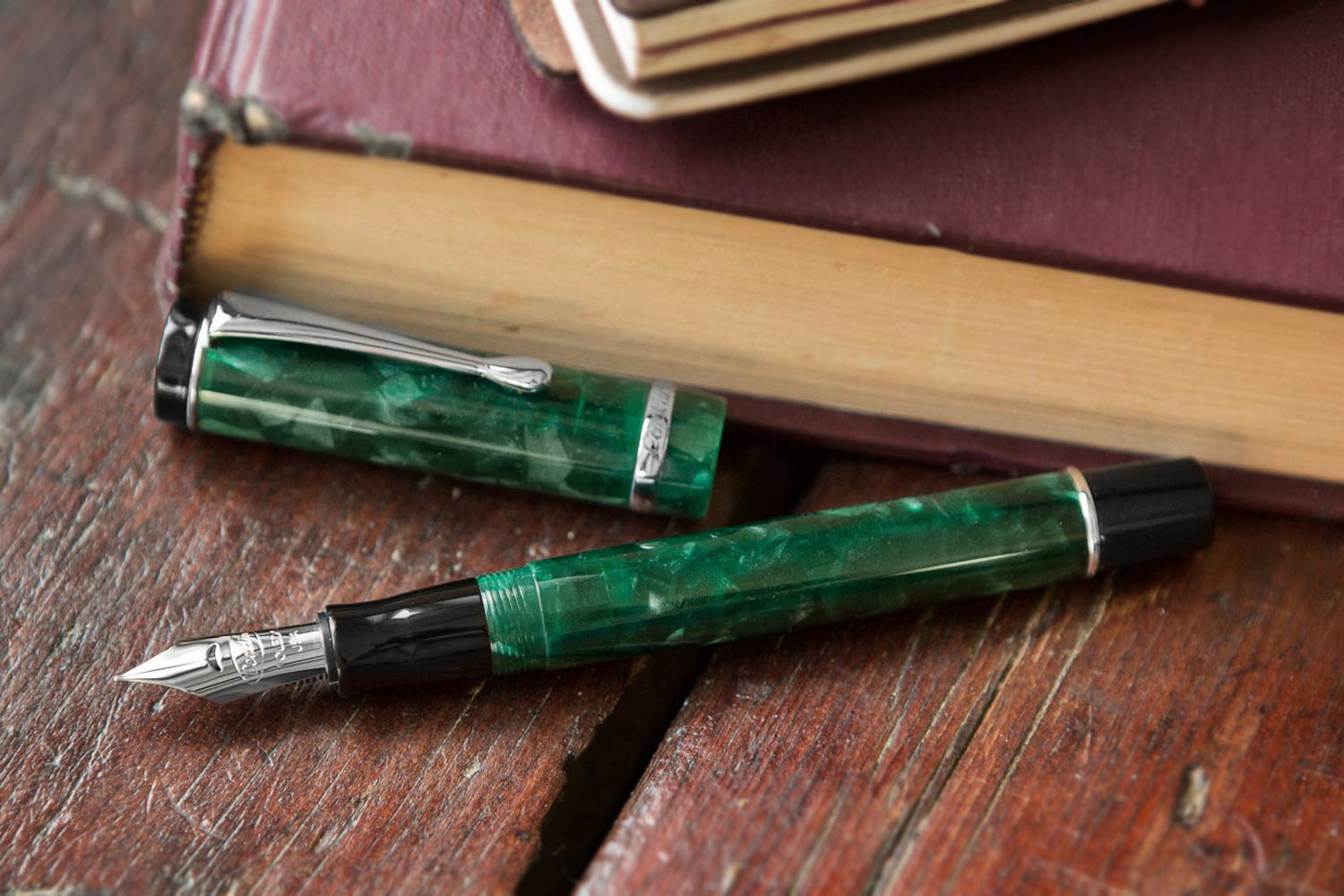 עט נובע Conklin Duragraph - ירוק יער Forest Green