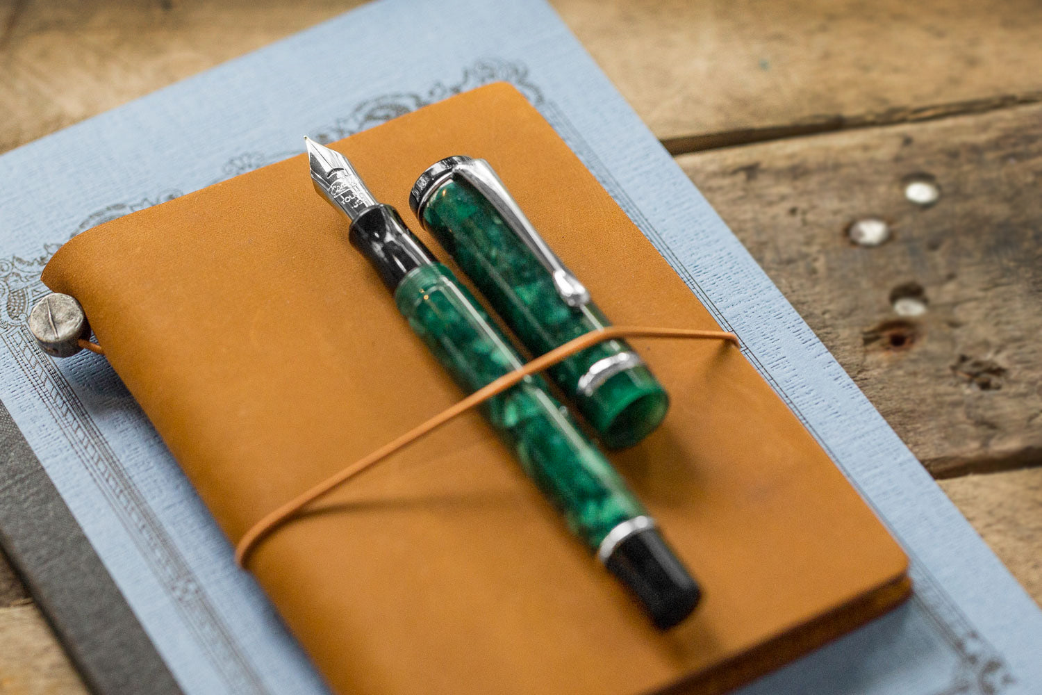 עט נובע Conklin Duragraph - ירוק יער Forest Green