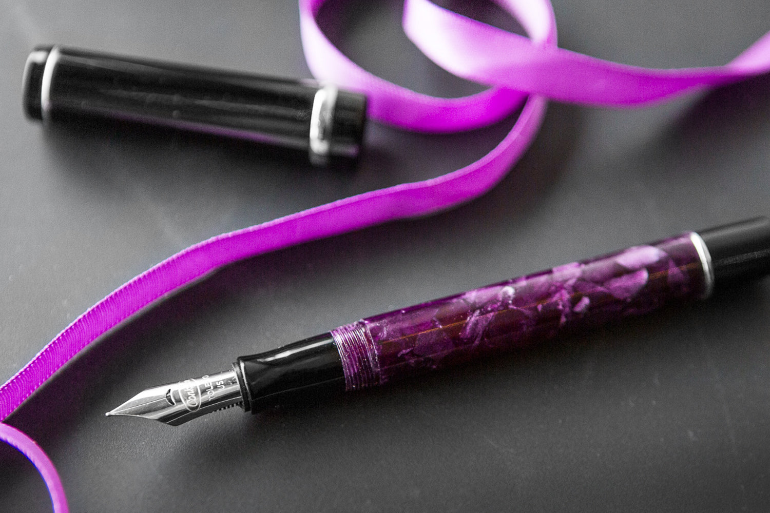 עט נובע Conklin Duragraph - לילות סגולים Purple Nights