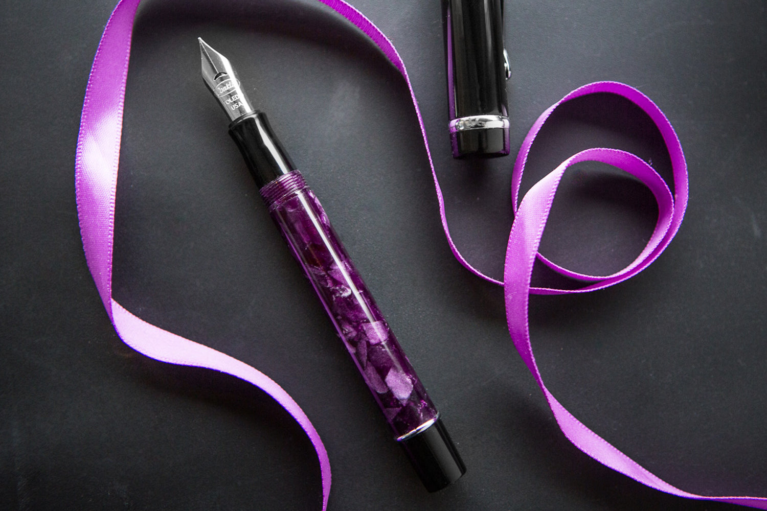 עט נובע Conklin Duragraph - לילות סגולים Purple Nights