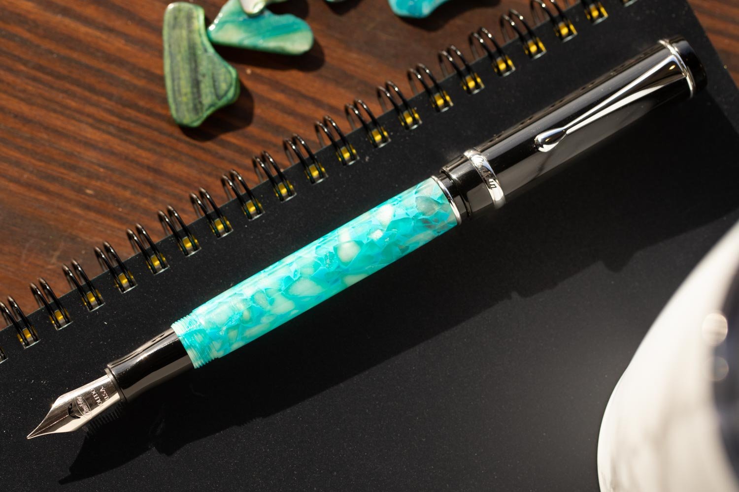 עט נובע Conklin Duragraph - לילות טורקיז Turquoise Nights
