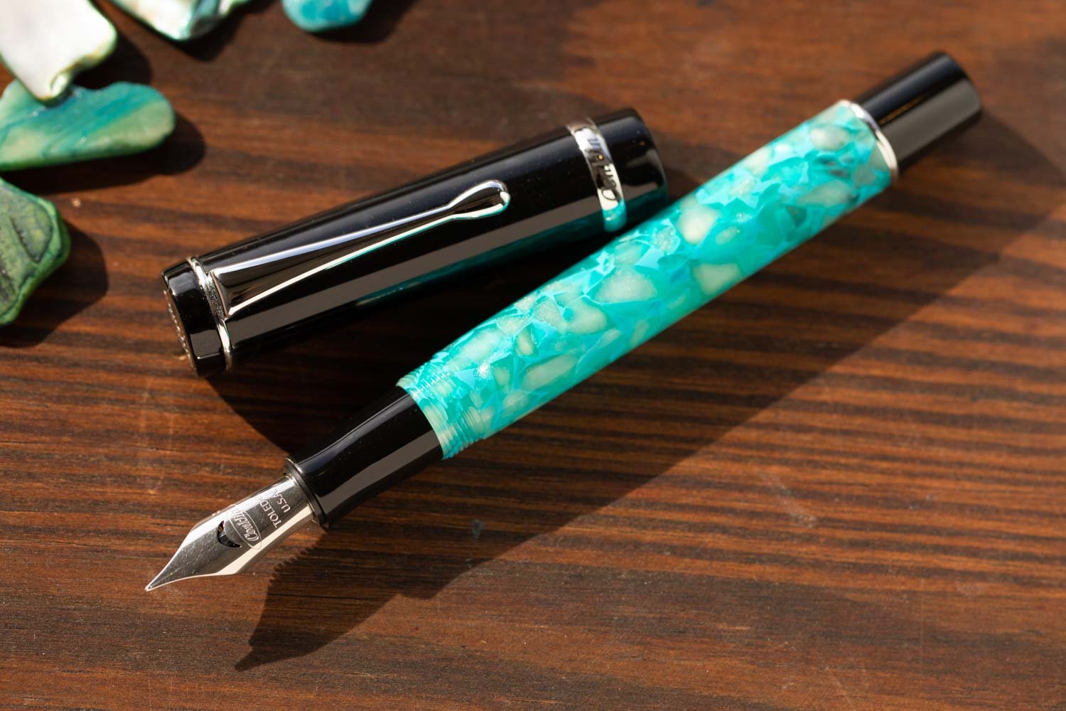 עט נובע Conklin Duragraph - לילות טורקיז Turquoise Nights