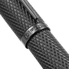 עט רולר Diplomat Viper Guilloche - שחור Black