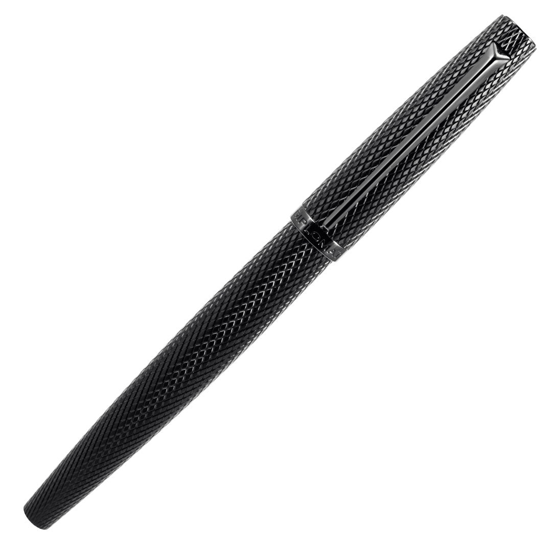 עט נובע Diplomat Viper Guilloche - שחור Black