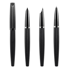 עט נובע Diplomat Viper Guilloche - שחור Black