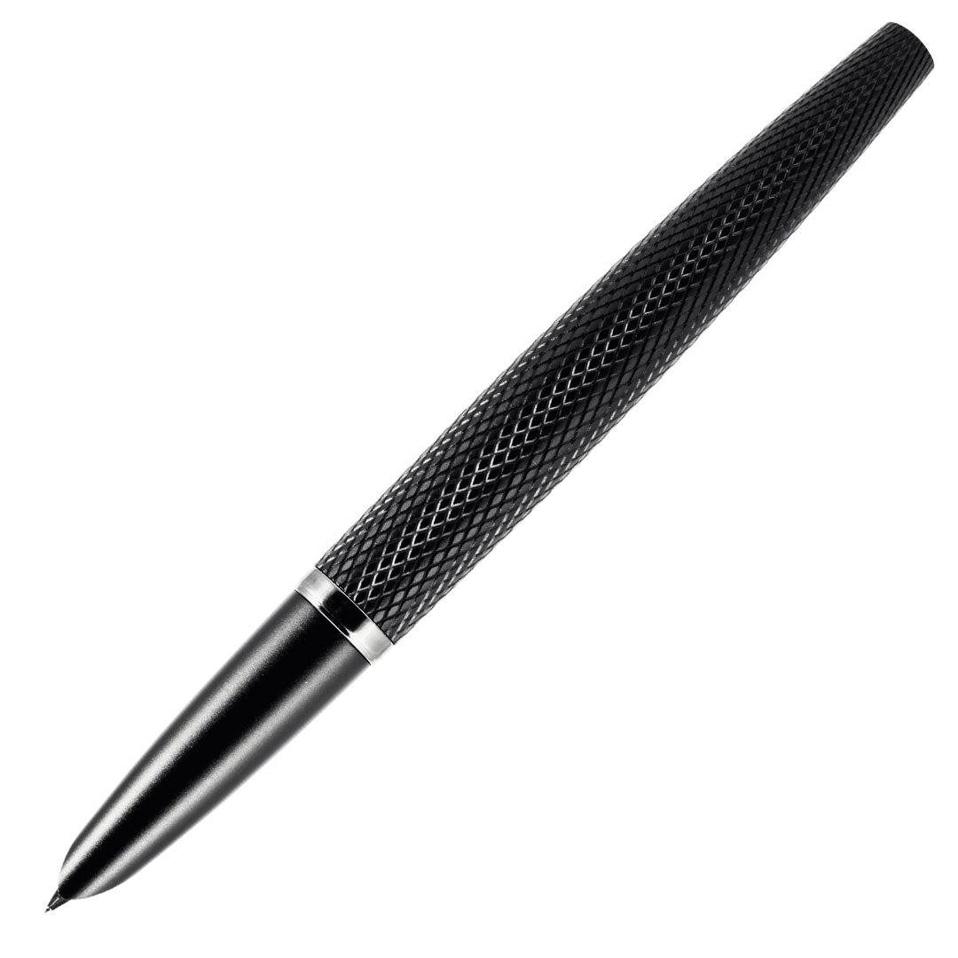 עט נובע Diplomat Viper Guilloche - שחור Black