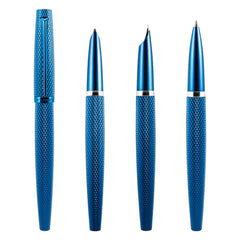 עט נובע Diplomat Viper Guilloche - כחול Blue
