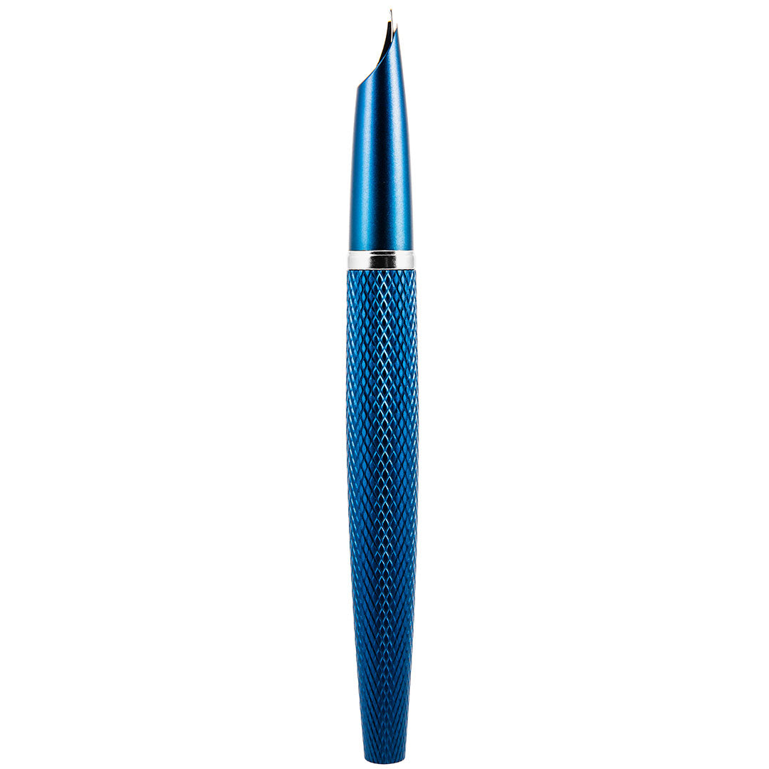 עט נובע Diplomat Viper Guilloche - כחול Blue