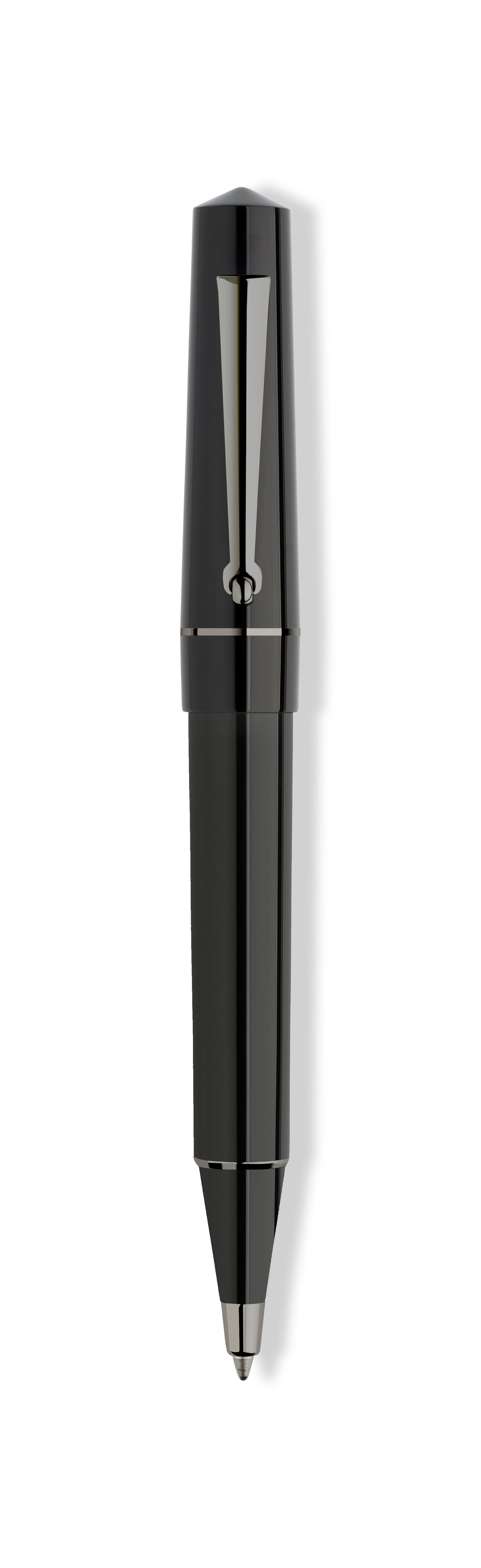 עט כדורי Delta Dune Ballpoint pen שחור מט רוטניום