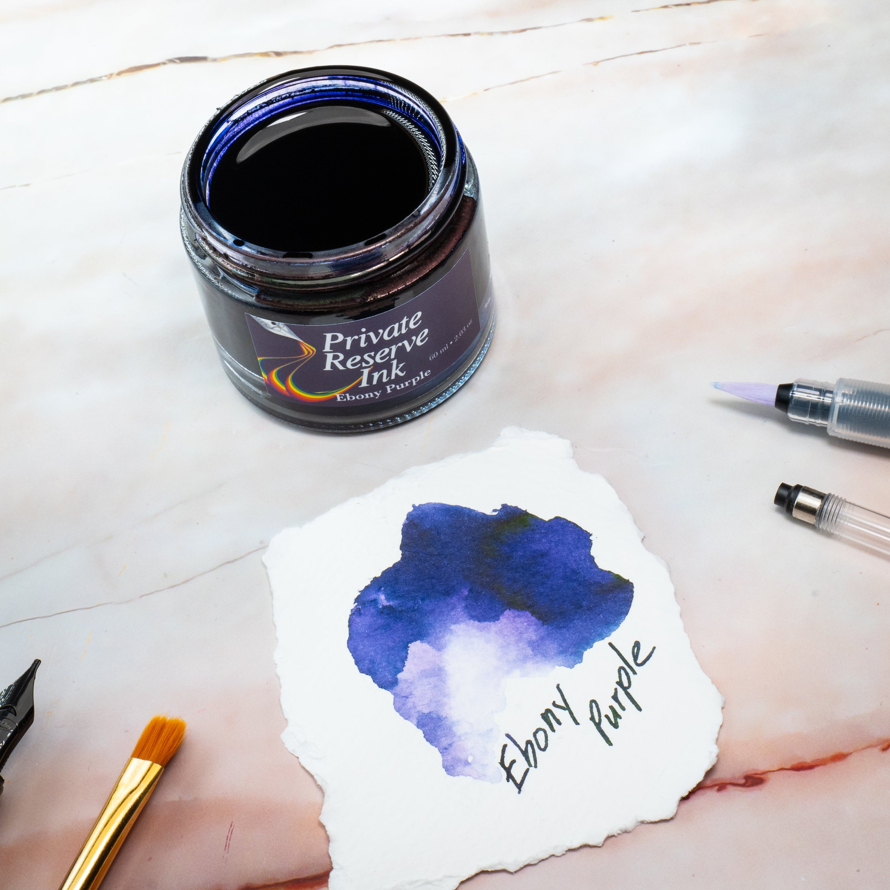 דיו סגול Ebony Purple מחסניות (12 באריזה)