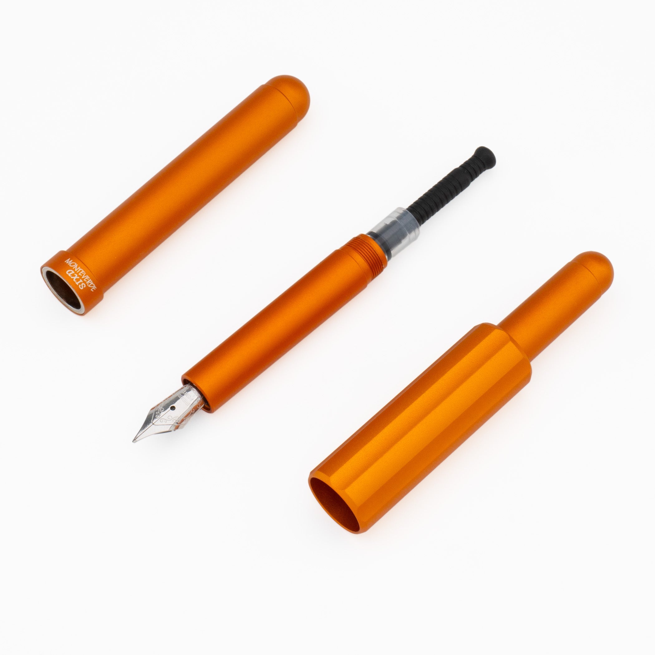 Monteverde USA Axis Fountain Pen Matte Orange