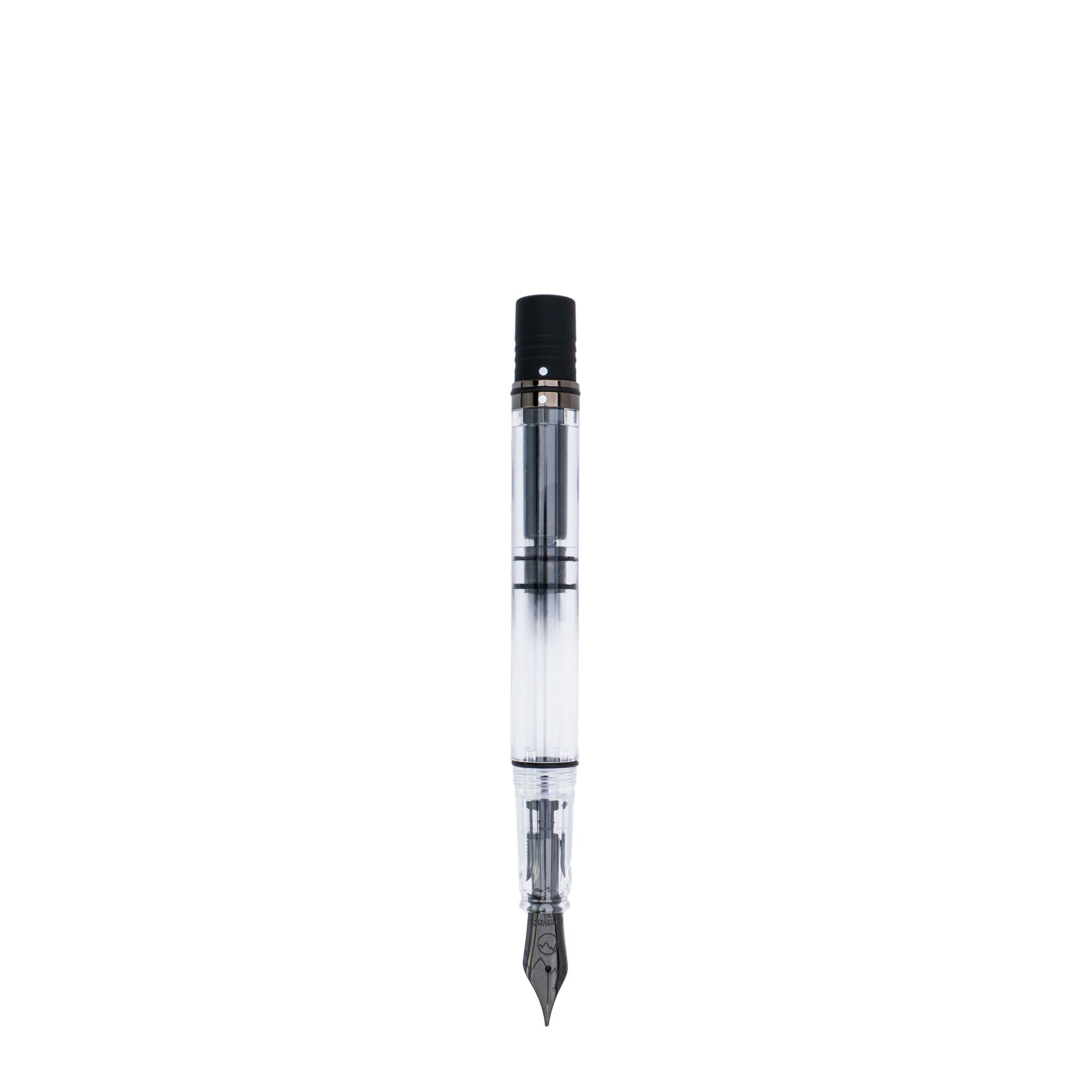 Monteverde MP1 Matte Carbon Fiber – עט נובע עם מכסה מסיבי פחם בגימור מט