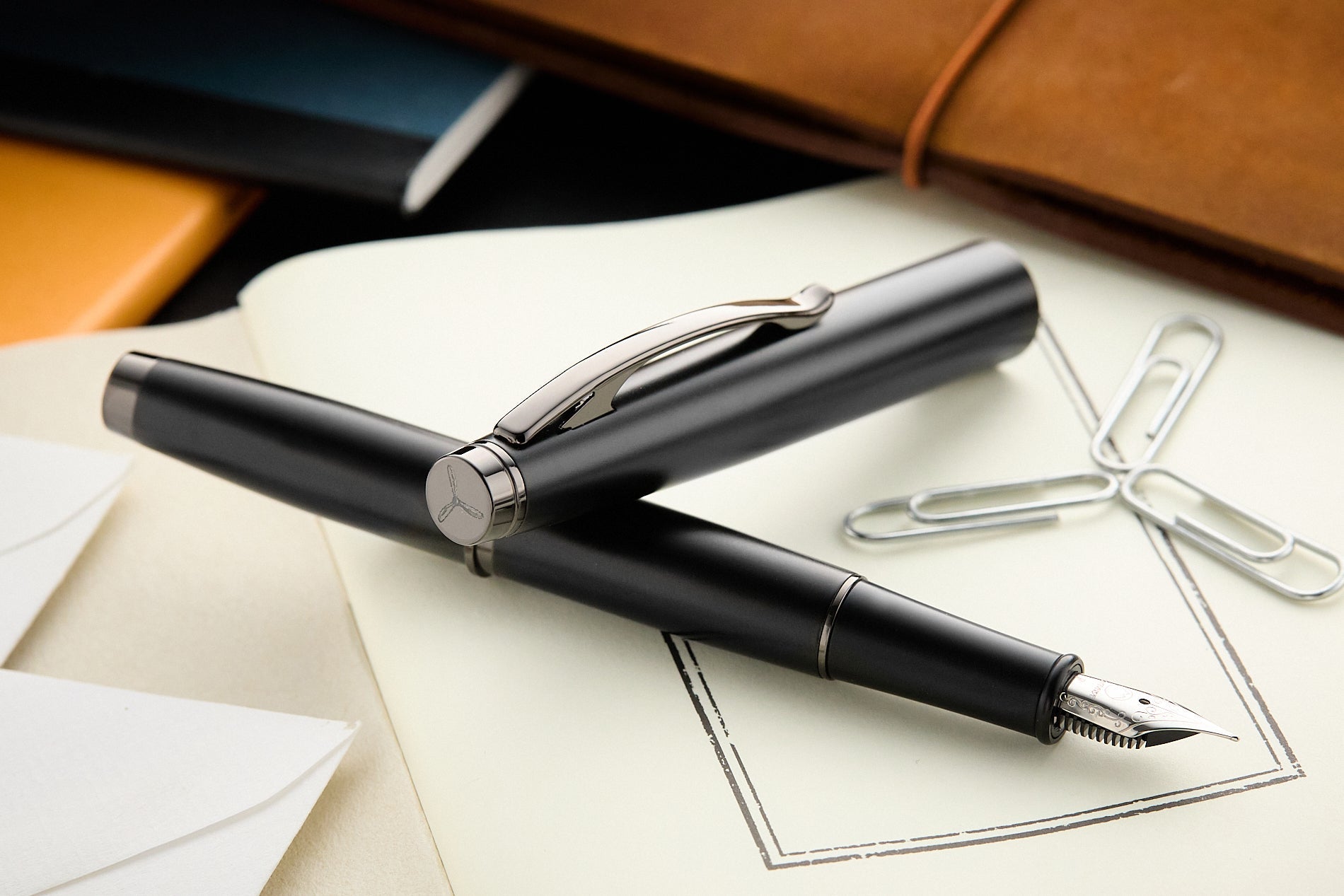 עט נובע Monteverde Dakota - שחור Sky Black Sky