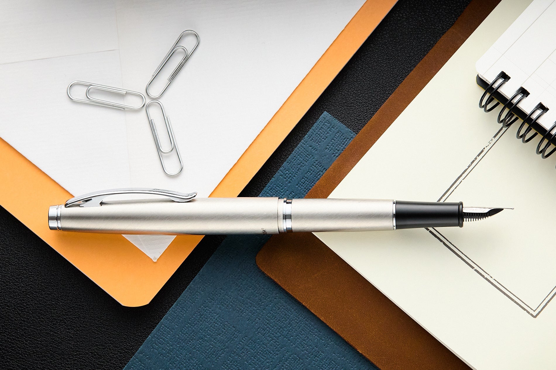 עט נובע Monteverde Dakota - פלדת אל-חלד Stainless Steel