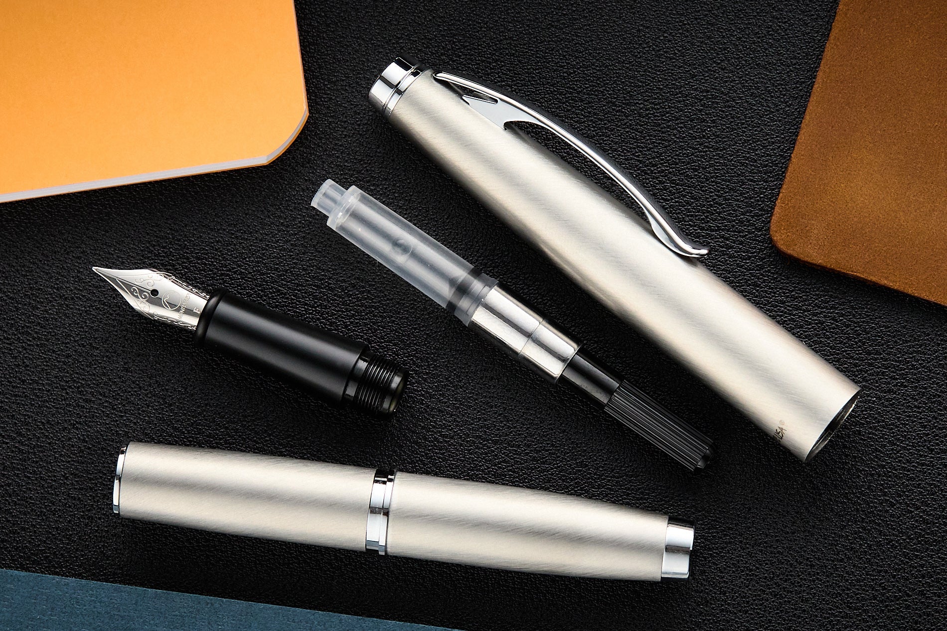 עט נובע Monteverde Dakota - פלדת אל-חלד Stainless Steel