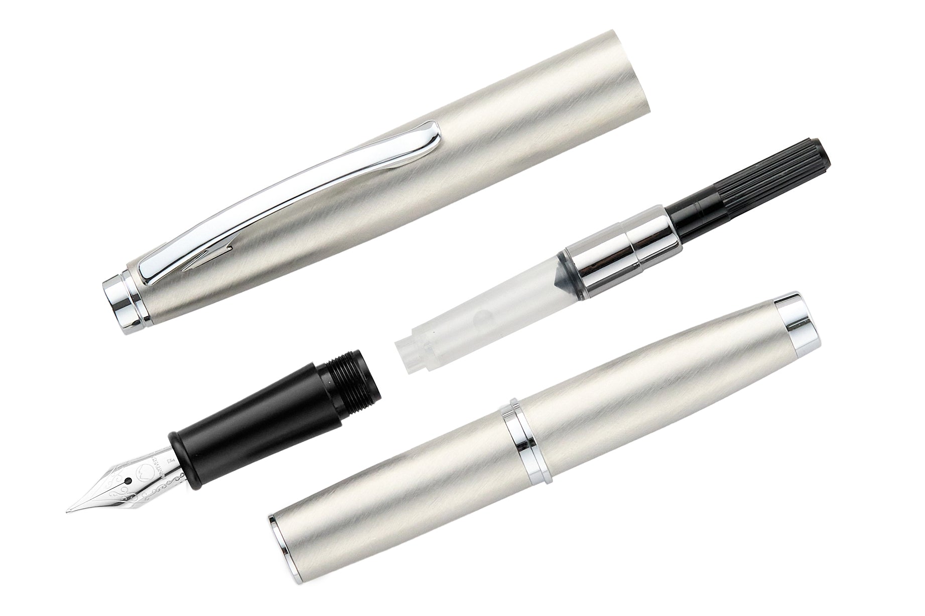 עט נובע Monteverde Dakota - פלדת אל-חלד Stainless Steel