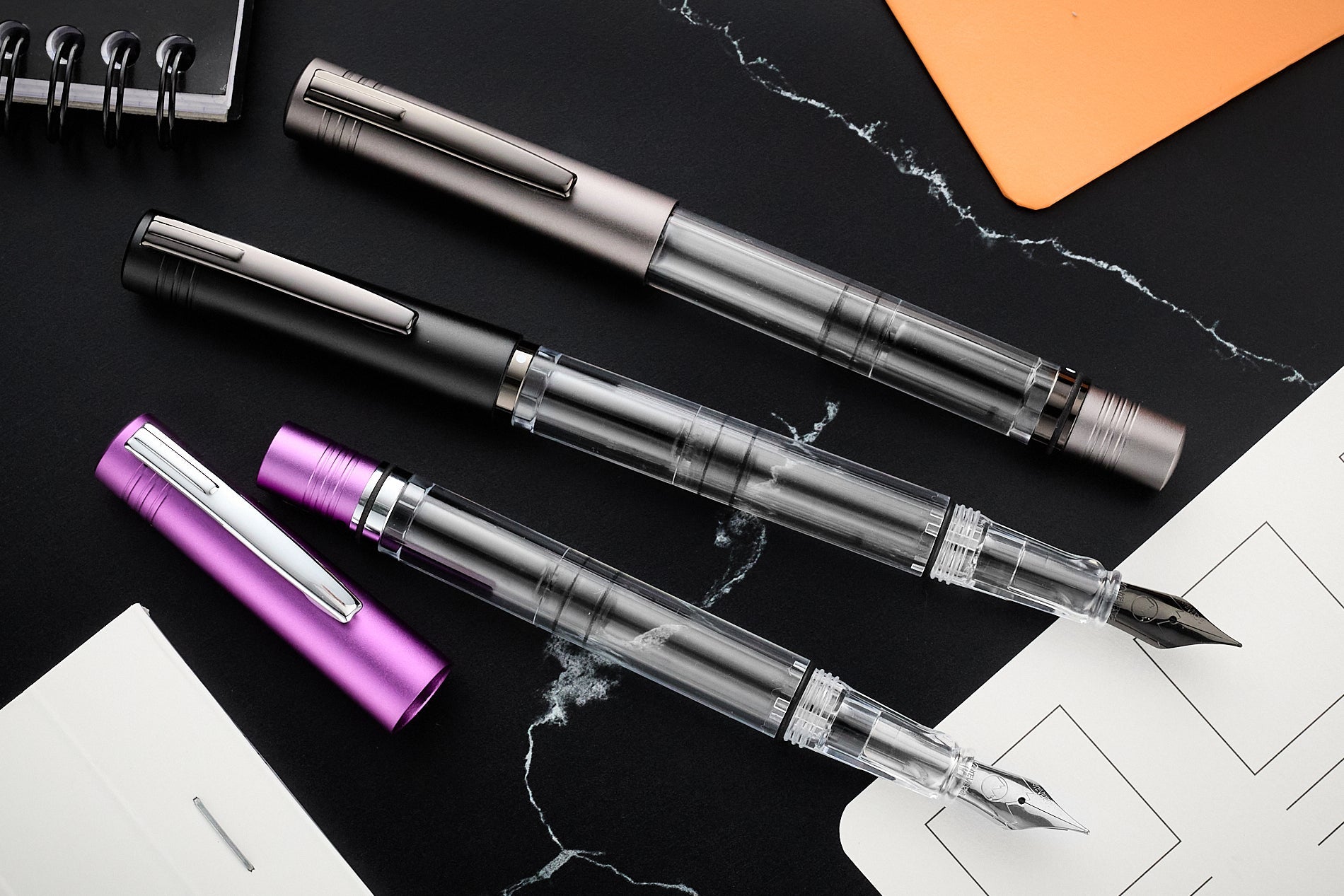 עט נובע Monteverde MP1 - סגול Purple Frost
