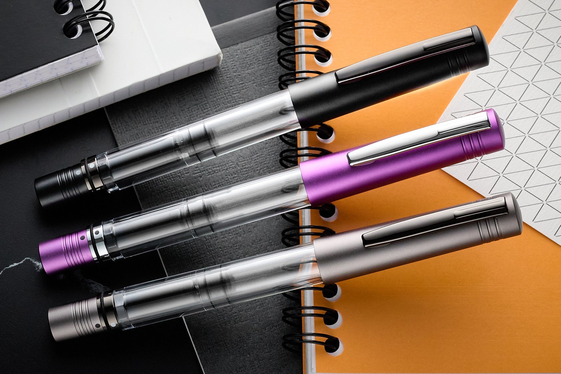 עט נובע Monteverde MP1 - אפור פחם Coal Grey