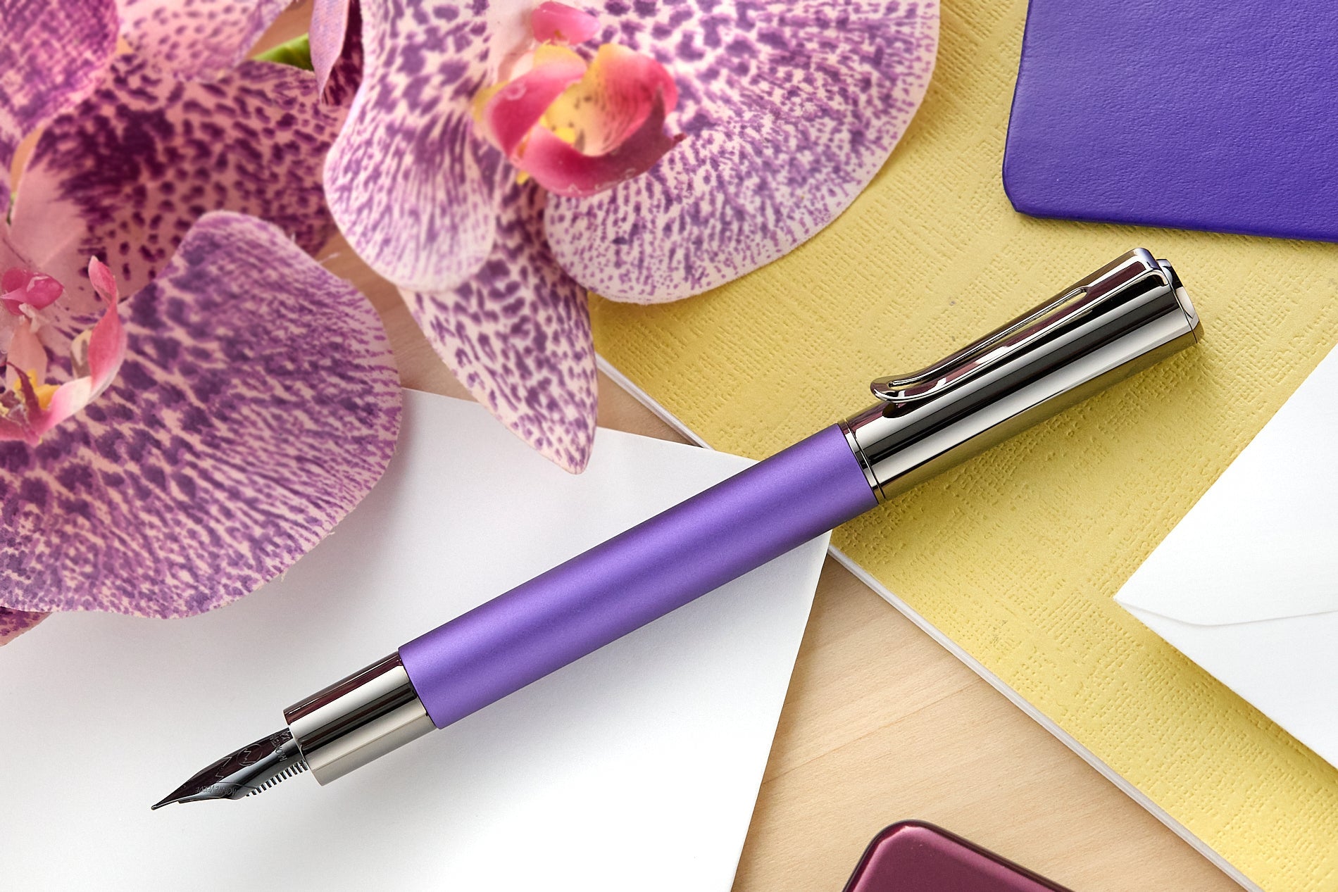 עט נובע Monteverde Ritma - סחלב חצות Midnight Orchid