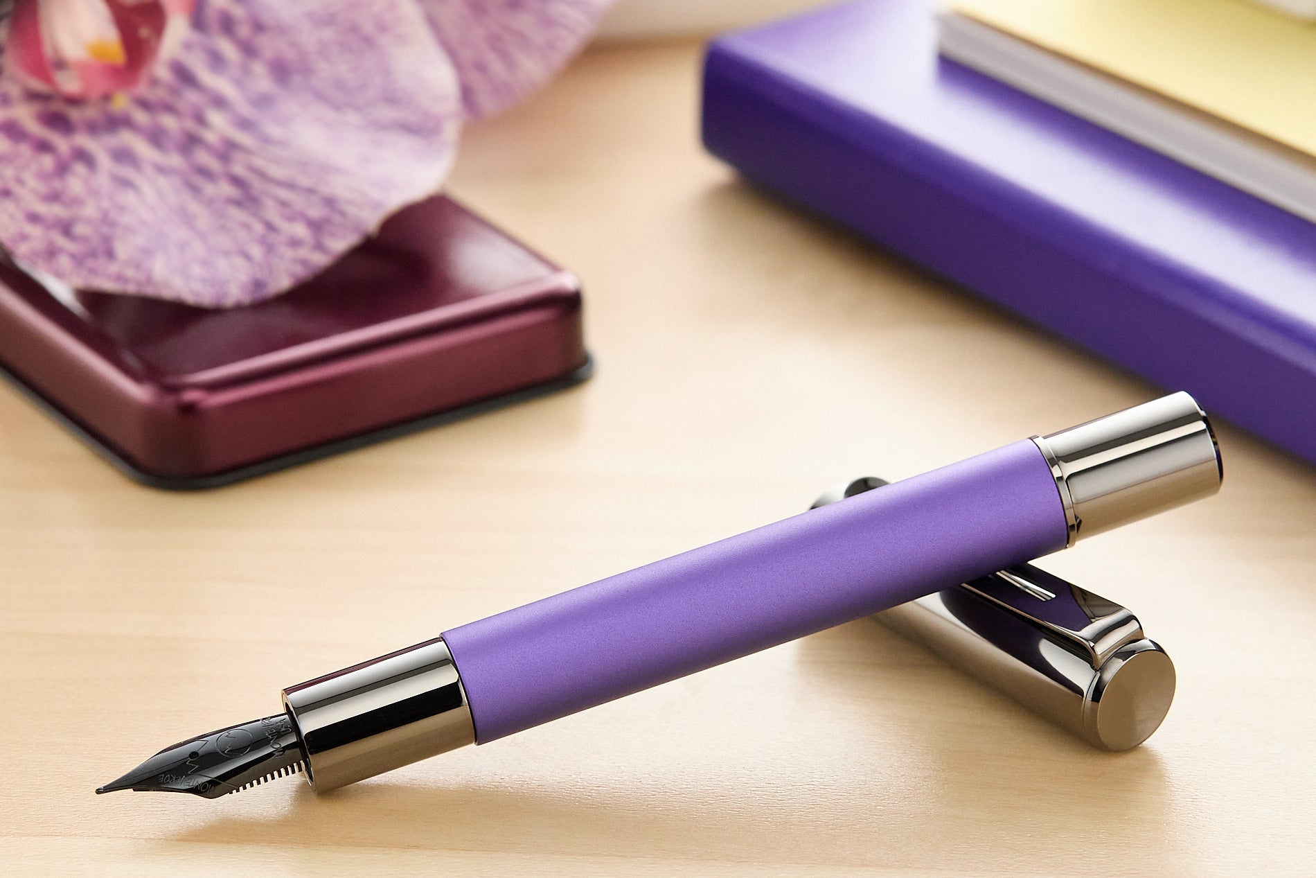 עט נובע Monteverde Ritma - סחלב חצות Midnight Orchid