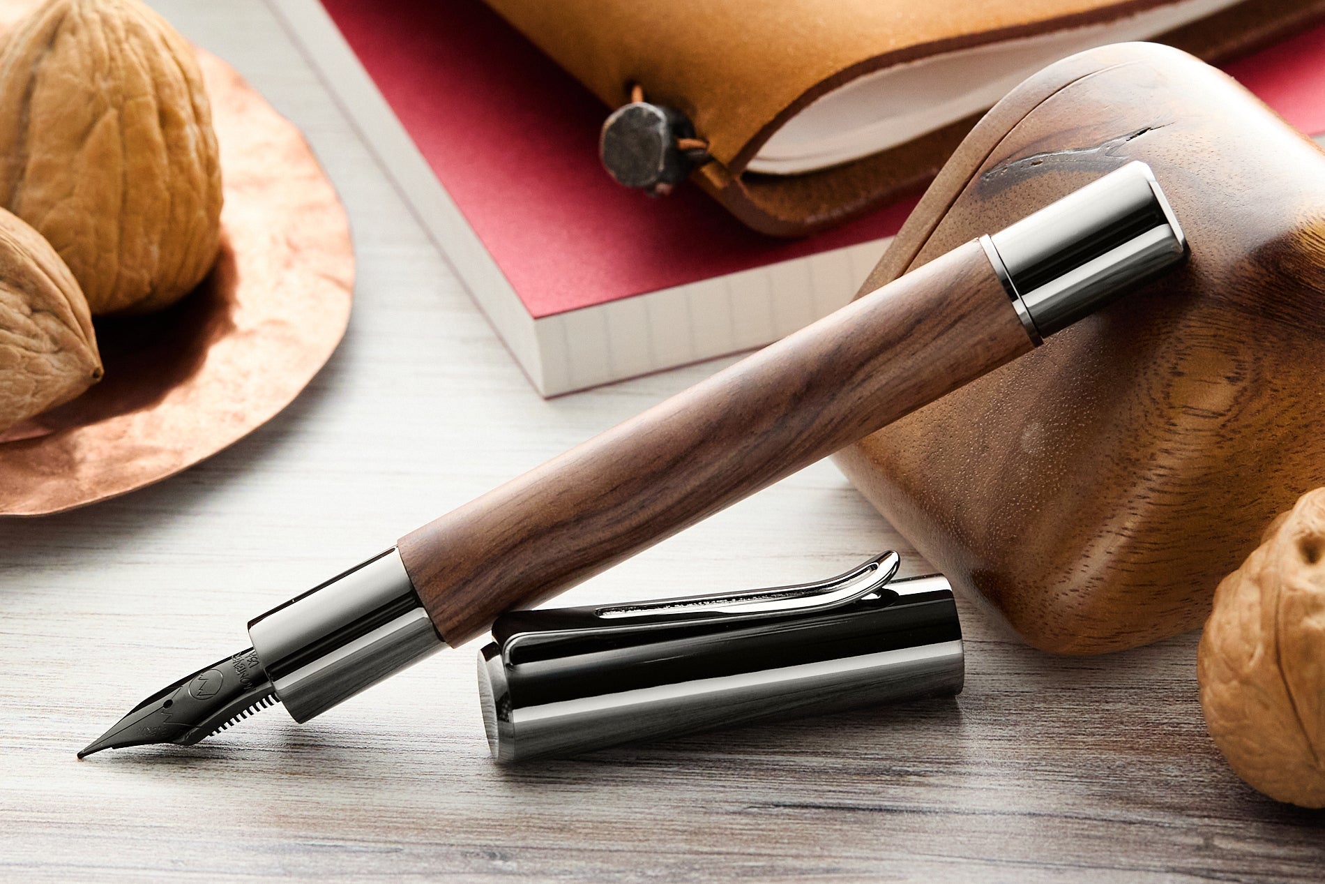 עט נובע Monteverde Ritma - אגוז Walnut
