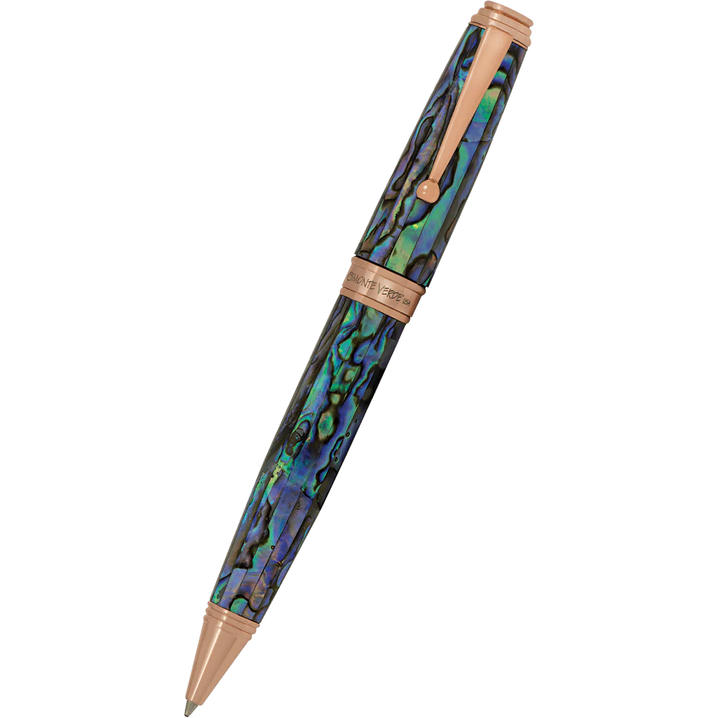 עט כדורי Monteverde Invincia Deluxe Abalone - זהב ורוד Rosegold *מהדורה מוגבלת*